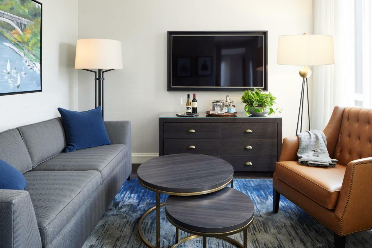 The Whitney Hotel Boston Esterno foto Living room